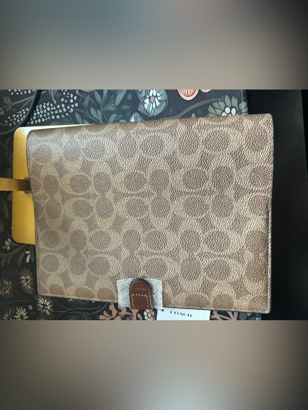 Coach Notebook In Signature Canvas - Picture 11 of 11